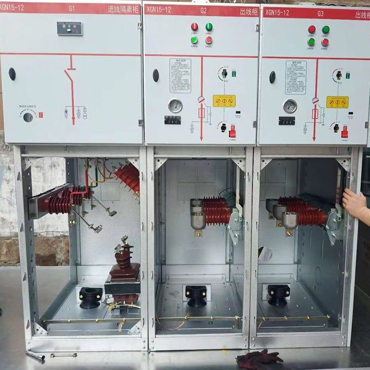 10kv高壓環網柜 xgn15-12六氟化硫高壓開關成套設備中置式開關柜 - 愛
